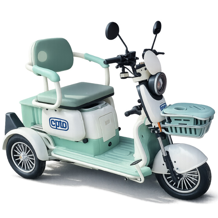 Elektrinis triratis E-GO X31 žalias Elektrinis triratis E-GO X31 žalias